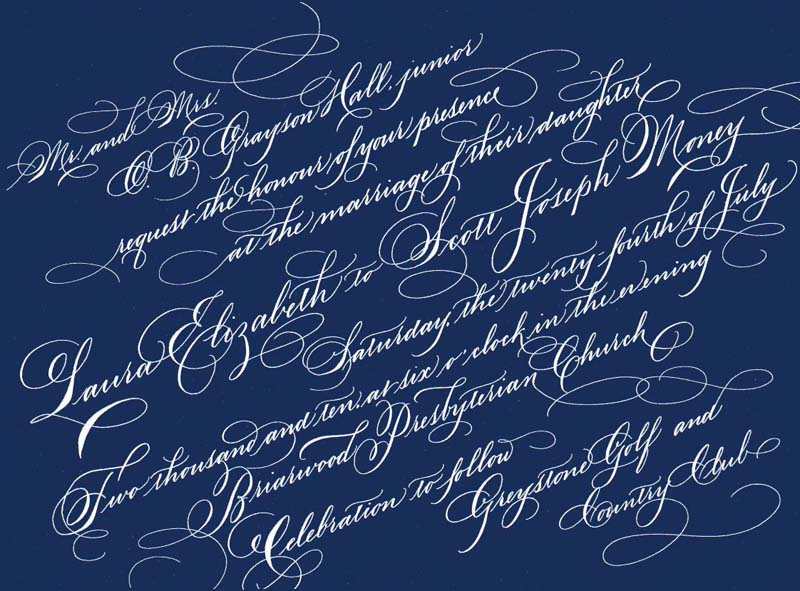 Calligraphy by Melinda