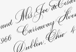 Calligraphy by Melinda